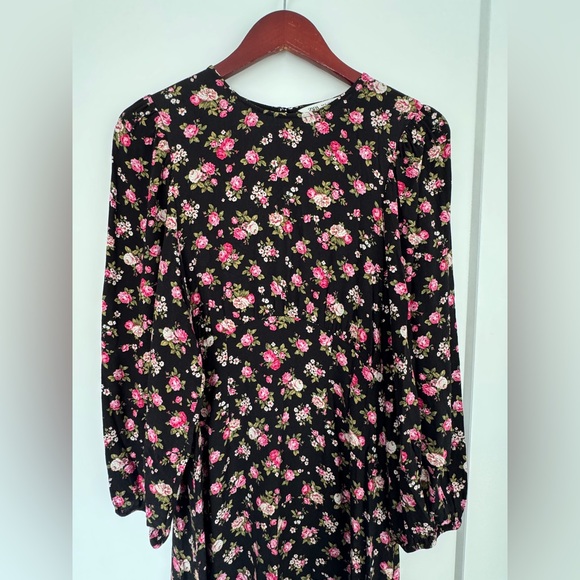 Zara Maxi Dress 100% Viscose Size XL - Picture 9 of 11